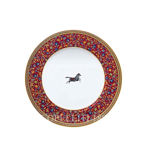 hermes plate|Hermes equestrian plates.